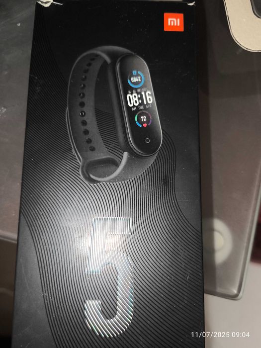 Smart band 5 MI cor preta