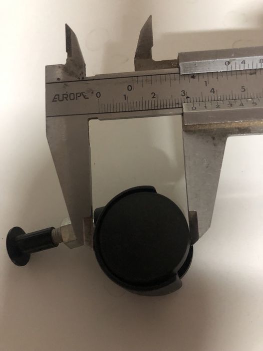 Roda dupla com perno