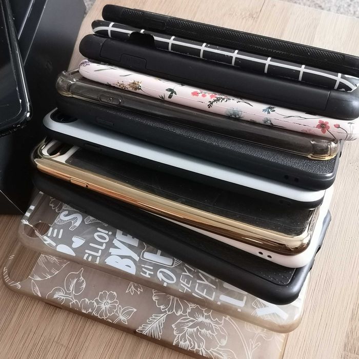 Iphone 7 plus 128gb preto + 11 capas