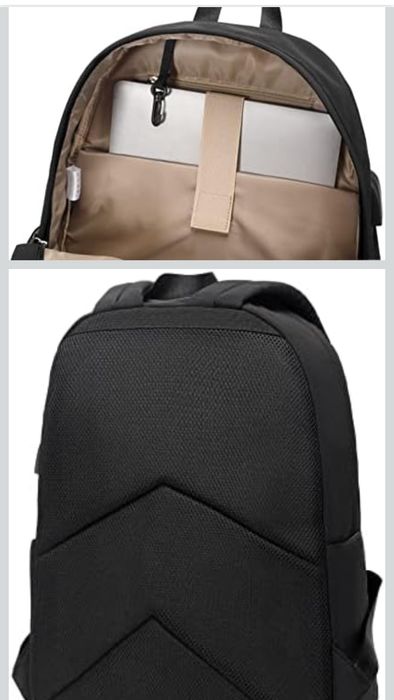 Czarny plecak unisex