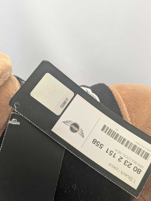 Maskotka Buldog MINI BMW Oryginalna Pluszak