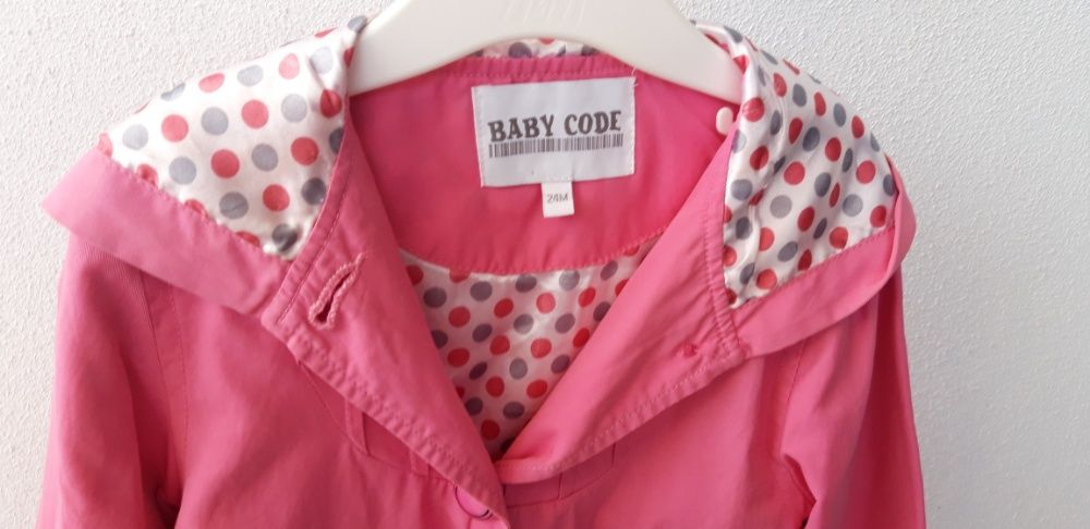 Parka rosa 24 meses