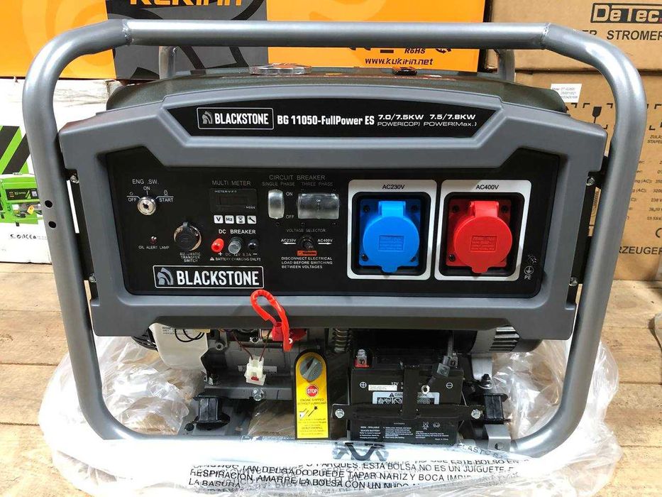 Генератор Blackstone BG11050-Full Power ES – 7.8/7.5 кВт, 230/400V
