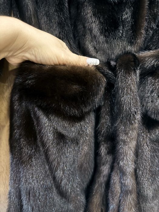 Норковая шуба, длинная р. 46-50