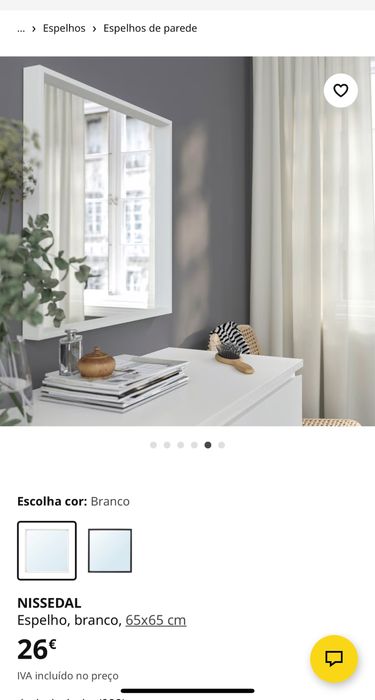 Toucador ikea+ espelho+banqueta