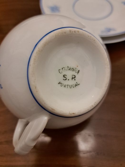 Serviço de chá- Ceramica de Coimbra S.P