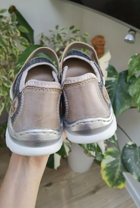 Rieker półbuty, baleriny damskie 39