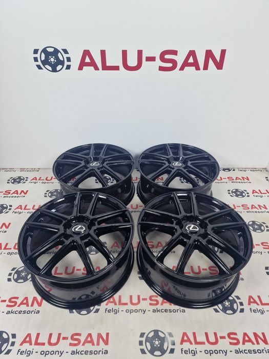 NOWE alufelgi LEXUS 18" 5x114,3 ES,GS,IS,RC,UX Czarny
