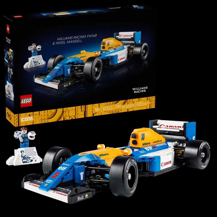 LEGO Icons Williams Racing FW14B e Nigel Mansell - 10353