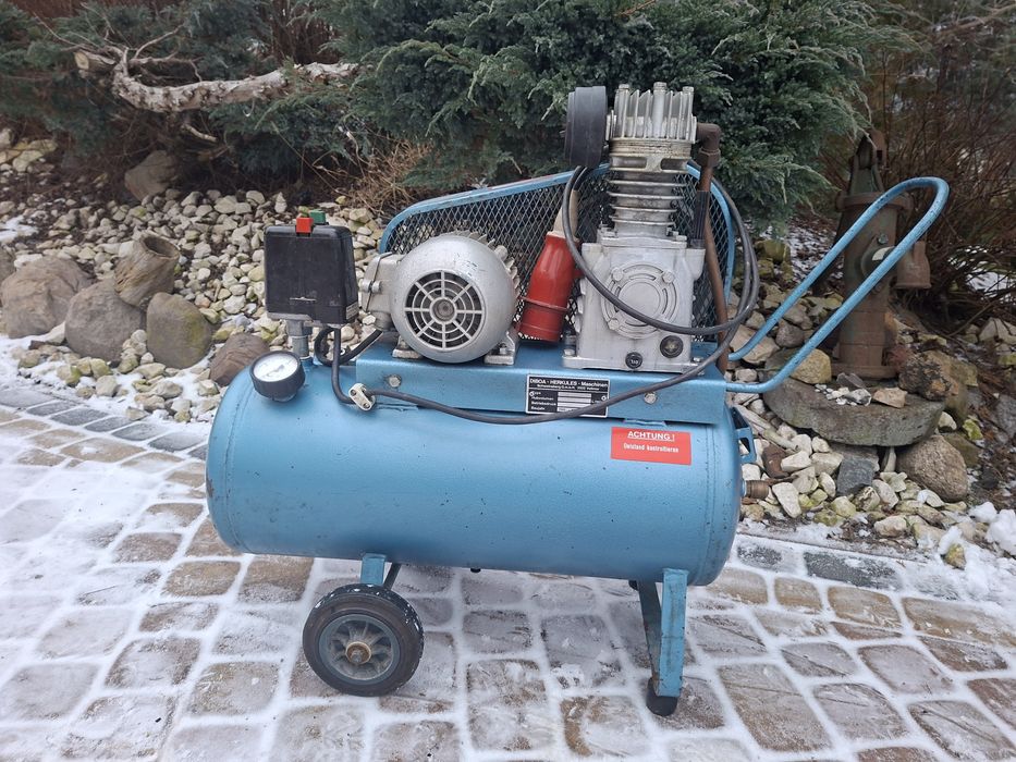 Niemiecki kompresor rfn ddr veb sprężarka 380v stan bdb 100% sprawny