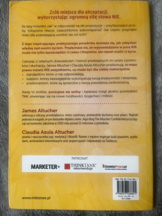 Potęga NIE - James Altucher