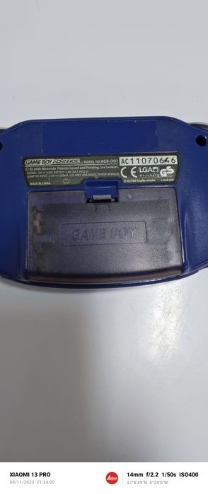 Tampa pilhas GameBoy Advance