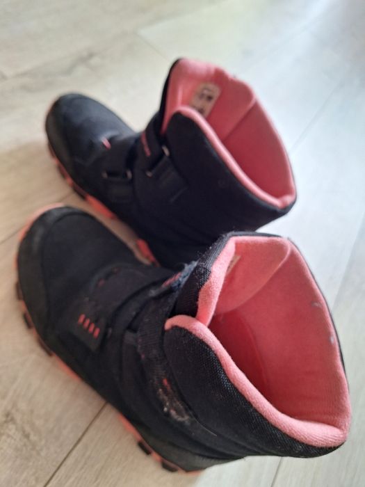 Buty zimowe dla dziewczynki roz 35