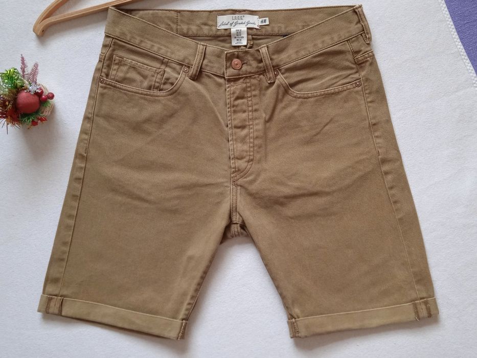 Мужские джинсовые шорты H&M W32