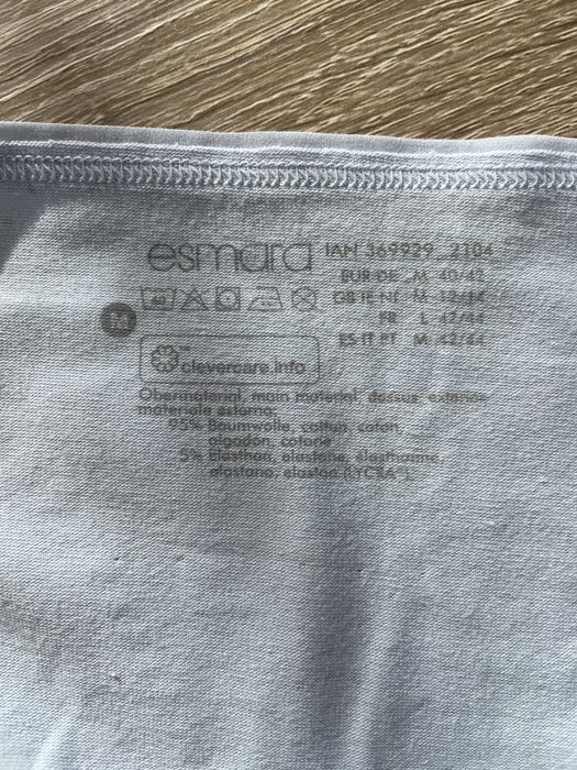 Трусики жіночі блакитні в горошок/ cotton 95%/ esmara