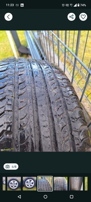 Oryginalne Alufelgi 15" cali Mazda 323F BJ 2001r.