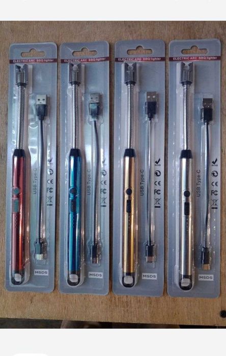 Электроимпульсная аккумуляторная usb зажигалка 60  грн