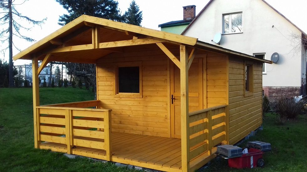 Domek ogrodowy, altana na działkę 3,8x5m