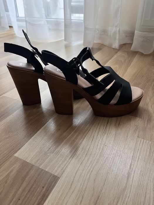 Sandały czarne romziar 40