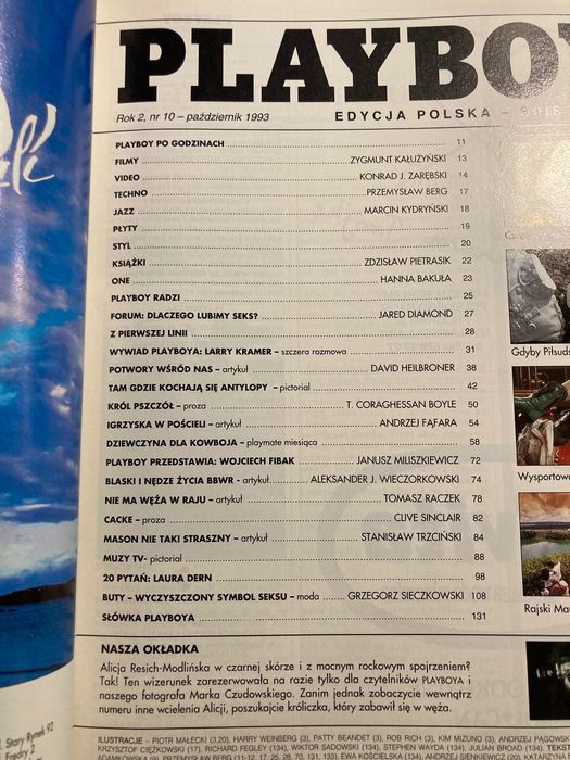 Playboy 10/93 ..