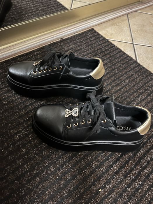 Sneakersy skóra naturalna 38