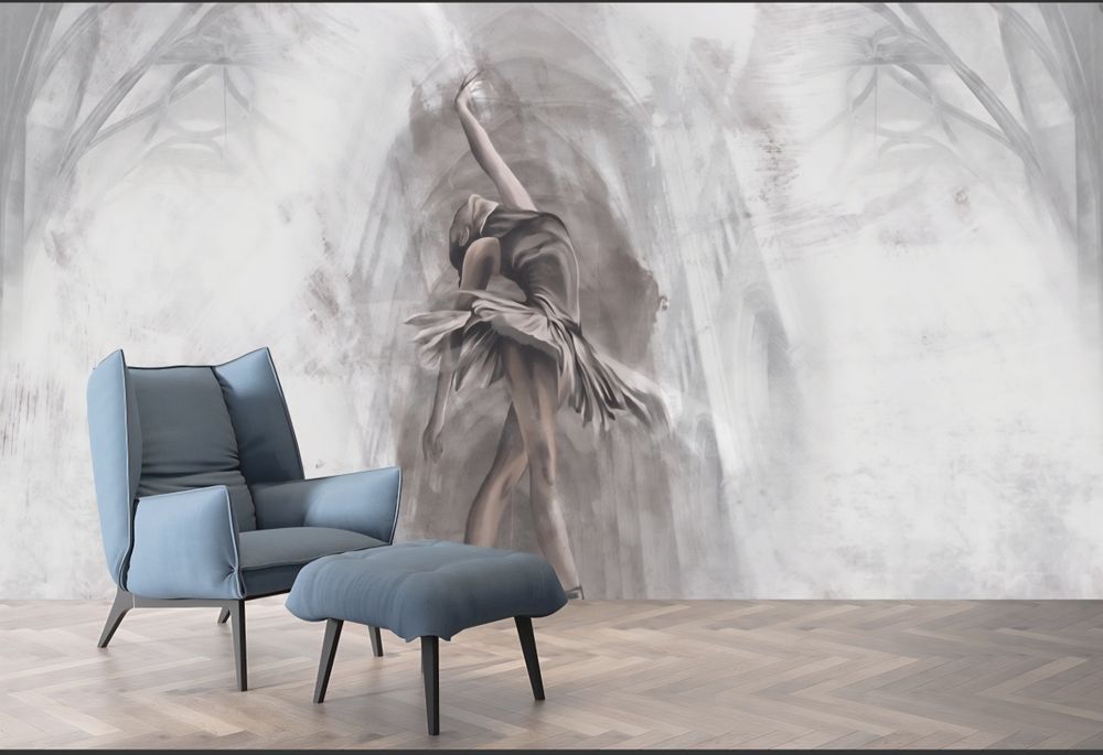 Fototapeta Baletnica w tańcu winylowa na flizelinie 360 g NOWA