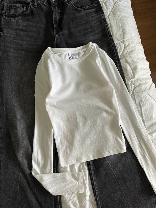 Білий лонг H&M в ідеальному стані