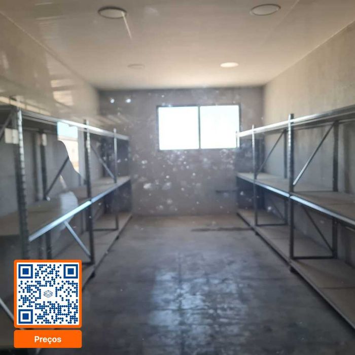 Racks industriais novos | Estantes metálicas com preços no QR Code