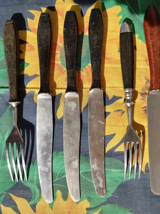 Sztućce Gerlach bakelit 8 szt