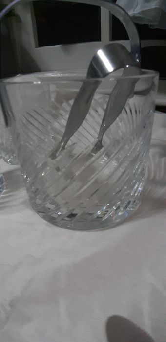 9 copos de wisky + balde gelo cistal Atlantis