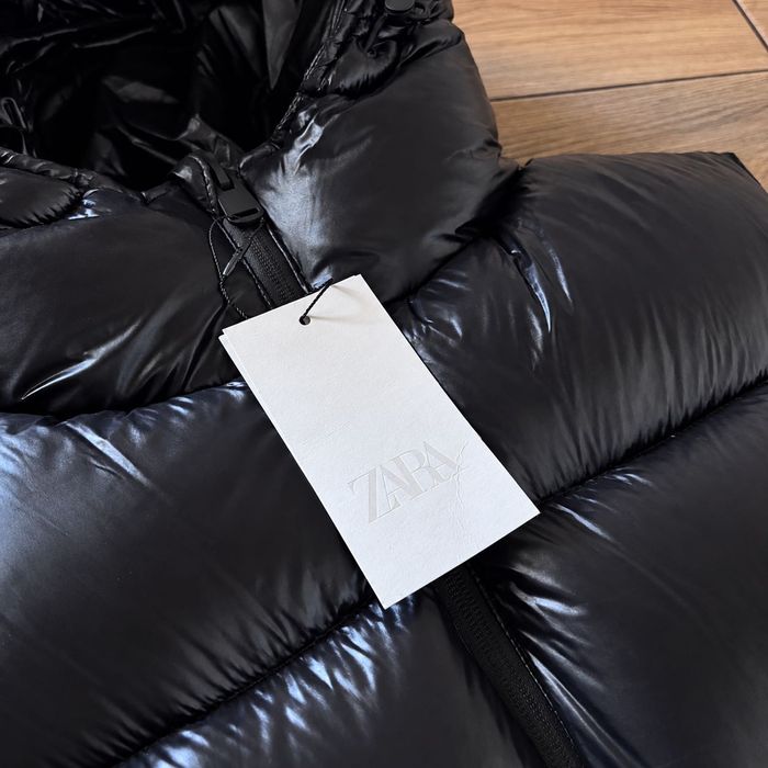 Жилетка Zara puffer vest жилет зара монклер moncler
