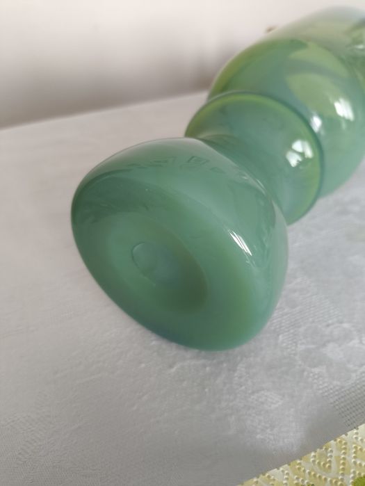 Horbowy Wazon Kolorowe Szkło PRL