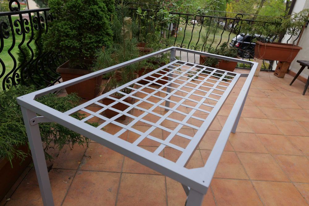 Metalowy stelaż stołu 150x80x70 IKEA stół podstawa biurka loftowy stalowy