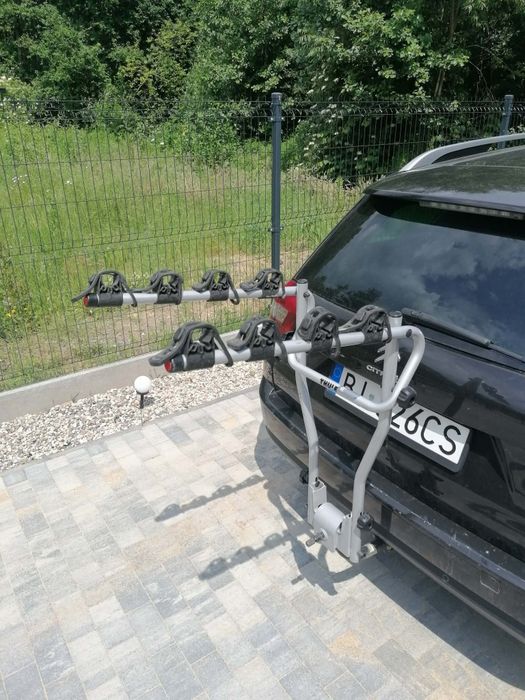 Bagażnik rowerowy Thule, 4 rowery. GRATIS  listwa  z oświetleniem.