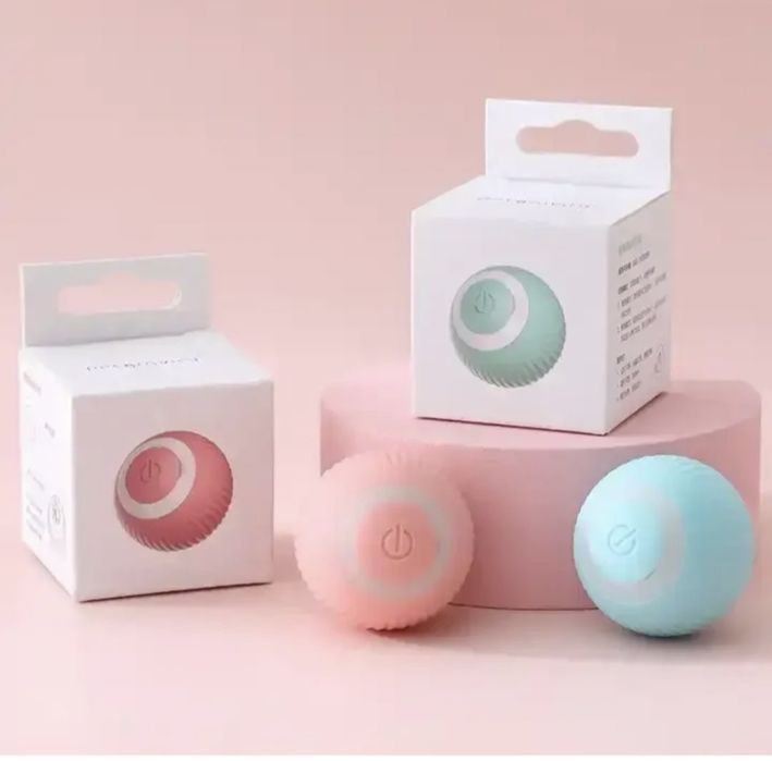 Интерактивная игрушка для котов и собак smart мяч