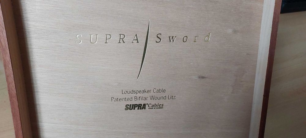 Supra Sword - Kable głośnikowe 2x2m