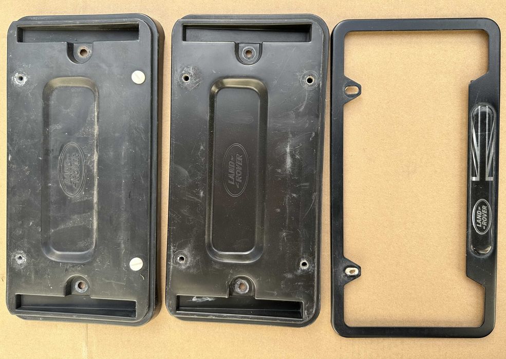 Накладки під передній и задній номер Range Rover Evoque L551 (2019-25)