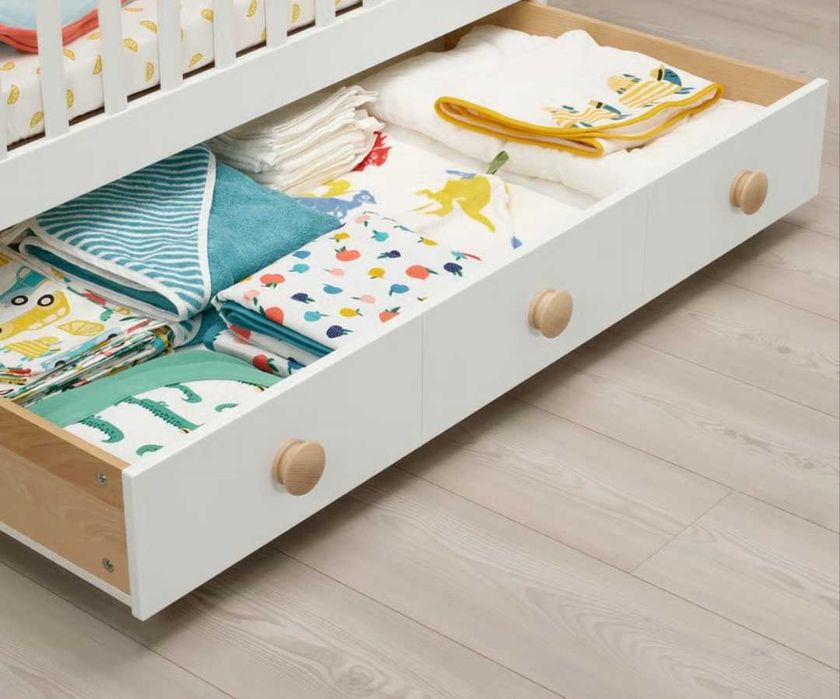 Berço IKEA GONATT + Colchão – Excelente estado!