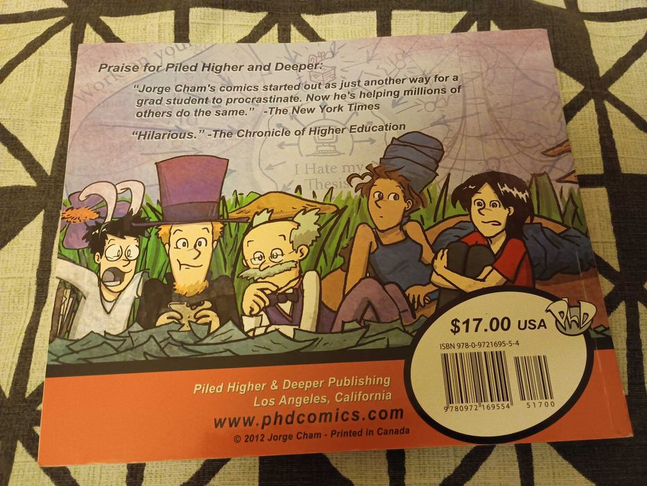 Banda desenhada Piled Higher and Deeper (PhD Comics)