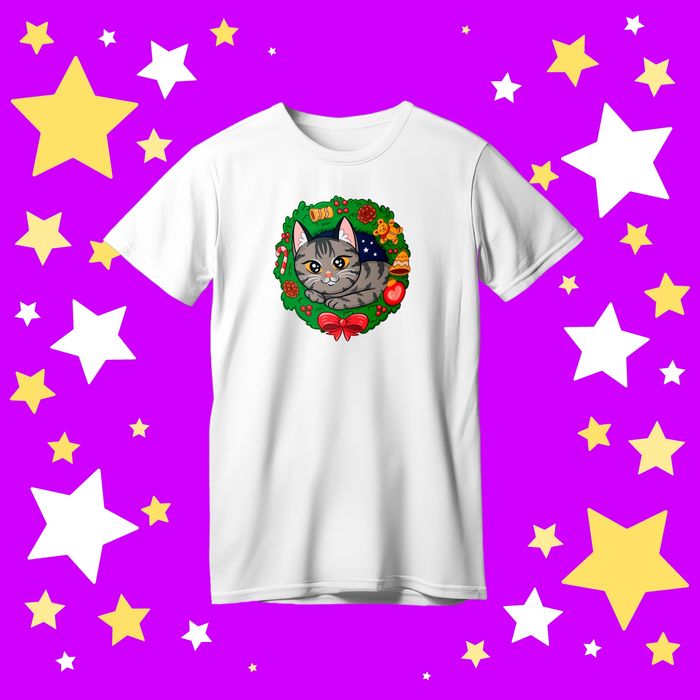 Футболка мерч канала А ну-ка Давай-ка "кот малыш Мурка Баффи Блогер