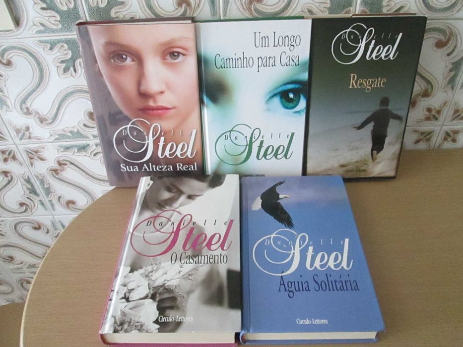 Livros Danielle Steel (capa dura) (Oferta portes)