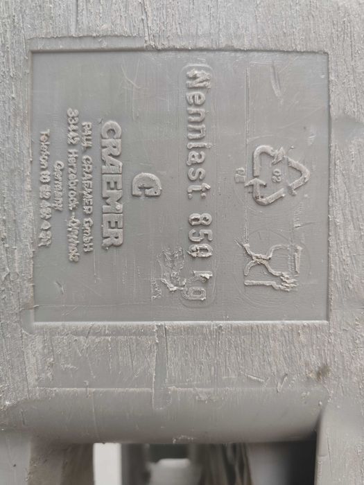 Palety plastikowe H1, higieniczne