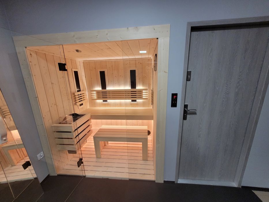 Sauna wewnętrzna na wymiar