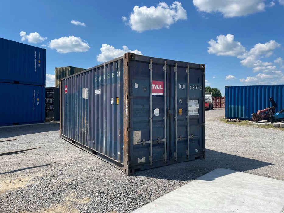 Kontener morski 20DC/6m magazyn, garaż, TRANSPORT HDS w cenie