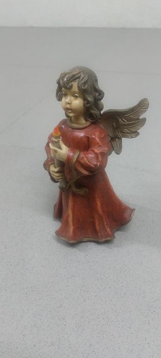 Estátua anjo com violino