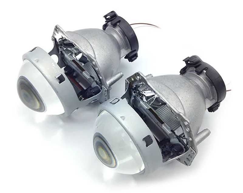 ‼️Hella 3R та 5R‼️ біксенонові лінзи під лампи H7 D2S D1S D3S D4S 3 дюйма F1 Blue та прозорі
