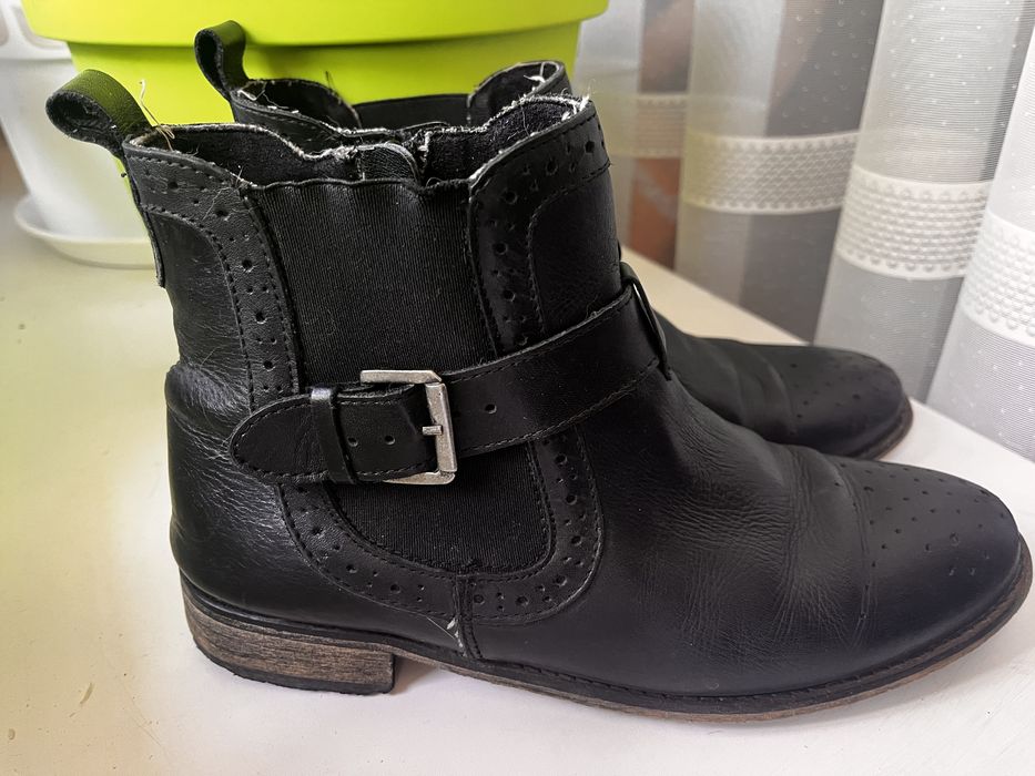 Чобітки Ecco 39р, 25см, ботінки Челсі