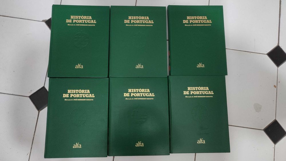 História de Portugal - 6 Volumes - José Hermano Saraiva