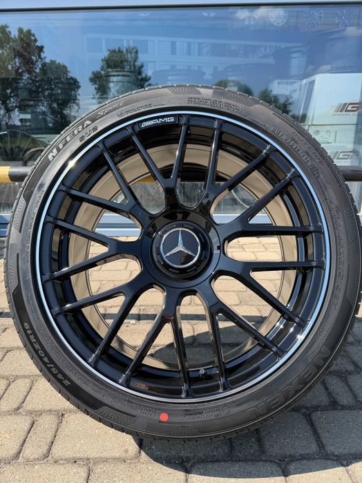 Nowe koła Mercedes 19 cali klasa E 213 238 CLS 257 czarne ramienne AMG