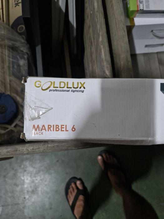 Listwa reflektorowa  maribel czarna 6x gu10 goldlux